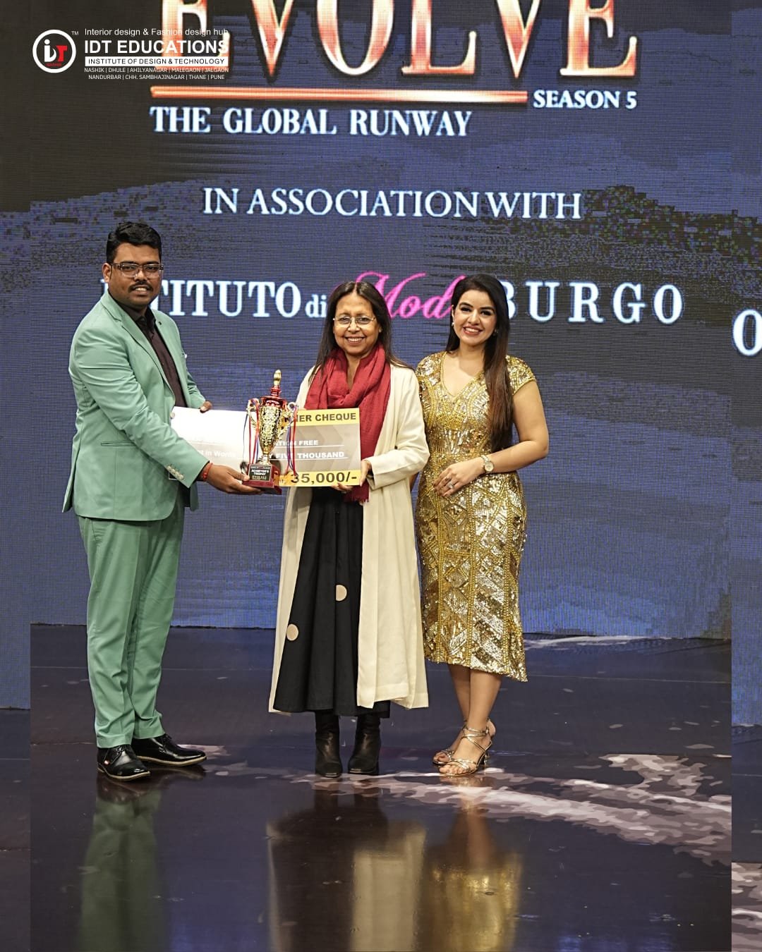 We are proud to announce that IDT Education received an Appreciation Trophy, along with a Winner Cheque, and our talented students were honored with Achievers Certificates for their exceptional performance on a global platform 